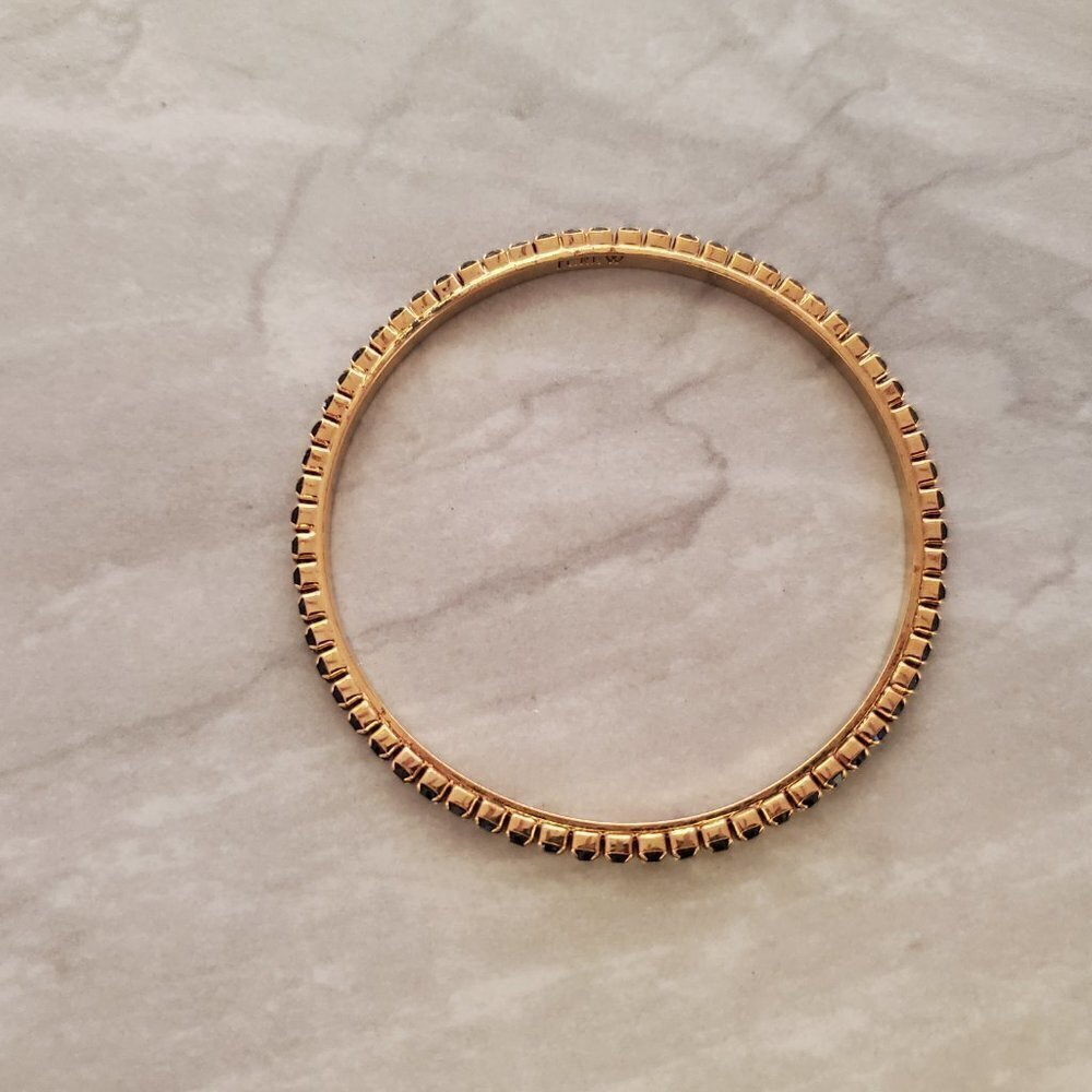 ✨ J.Crew Rhinestone Crystal Pave Bangle Bracelet ✨ - Picture 8 of 10